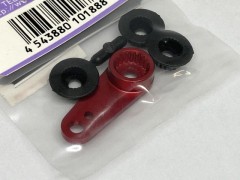 (B) SGE-22R　アルミサーボホーンA レッド