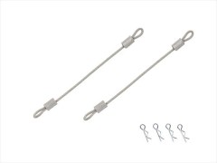 SGF-60S　ワイヤー付ボディピン小 ワイヤー長60ミリ シルバー