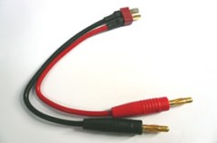 SGC-21　充電ジャック＆T型2Pオスコネクターコード 400mm