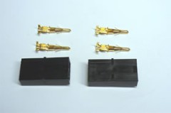 SGC-24F　7.2Vタミヤ黒コネクター（メス　2個入）汎用