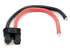 SGC-30　ハウジング付スモールヨーロピアンコネクターメス 14Gワイヤ100mm付