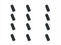 HSB-306　ステンレスホーロービス ブラックメッキ 3×6mm 12個入