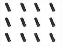 HSB-308　ステンレスホーロービス ブラックメッキ 3×8mm 12個入