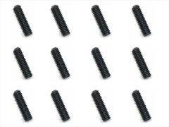 HSB-310　ステンレスホーロービス ブラックメッキ 3×10mm 12個入