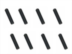 HSB-312　ステンレスホーロービス ブラックメッキ 3×12mm 8個入