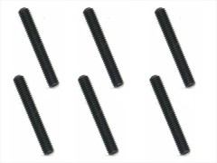 HSB-320　ステンレスホーロービス ブラックメッキ 3×20mm 6個入