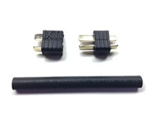 SGC-62　T型2Pコネクター 1ペア/オス･メス各1個入 ブラック