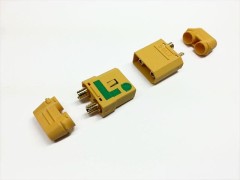 SGC-63　大容量アンチスパークコネクター XT90-S (オス，メス1ペア)