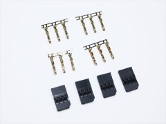 SGC-70　受信機用コネクター メス4ペア　フタバ・KO用