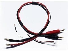 SGC-74　LipoΦ4ヨーロピアン&電源ジャック付 2Sコネクターコード