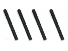 HSB-325　ステンレスホーロービス ブラックメッキ 3×25mm 4個入