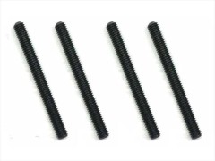 HSB-330　ステンレスホーロービス ブラックメッキ 3×30mm 4個入