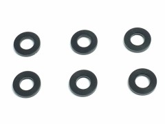 SGE-4610BK　黒デルリンカラーΦ5.8×Φ3×1.0t (6個入)