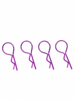 SGF-02PK　ボディーフックピン　頭大　ピンク　4個入