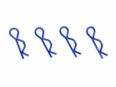 SGF-06B　ボディーフックピン　7mm　濃ブルー　4個入