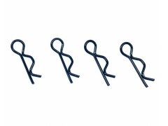 SGF-06BK　ボディーフックピン　7mm　ブラック　4個入