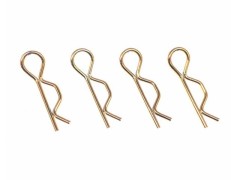 SGF-06G　ボディーフックピン　7mm　ゴールド　4個入