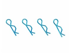 SGF-06TB　ボディーフックピン　7mm　ライトブルー　4個入