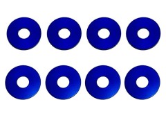 SGX-18BY　アルミホイールスペーサー　0.5t/1.0tx4　濃ブルー