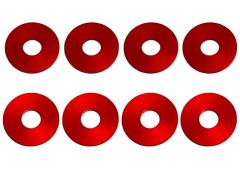 SGX-18R　アルミホイールスペーサー　0.5t/1.0tx4　レッド