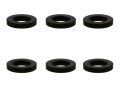 SGX-910BK　M3アルミカラー　φ5.5x3x1.0t　6pcs　ブラック