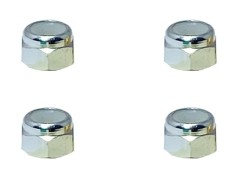 SGX-03S　アルミナイロンナット　M3　シルバー　4pcs