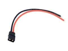 SGC-104M　14AWGワイヤー200mm付XT-60コネクター（ブラック)　オス