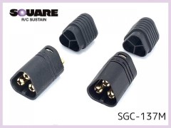 SGC-137M　ブラシレスモーター用3連コネクター　オス　2pcs