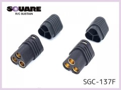 SGC-137F　ブラシレスモーター用3連コネクター　メス　2pcs
