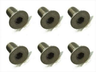STR-306　チタンヘックス皿ビス　3×6　6本入
