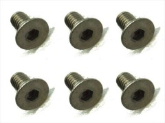 STR-306　チタンヘックス皿ビス　3×6　6本入