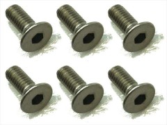 STR-308　チタンヘックス皿ビス　3×8　6本入