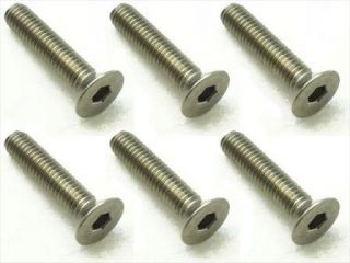 STR-314　チタンヘックス皿ビス　3×14　6本入