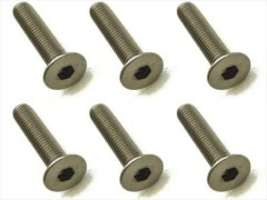 STR-316　チタンヘックス皿ビス　3×16　6本入