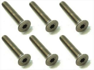 STR-318　チタンヘックス皿ビス　3×18　6本入