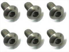 NTR-306　チタンヘックスボタンビス　3×6　6本入