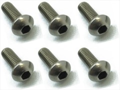 NTR-308　チタンヘックスボタンビス　3×8　6本入