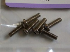 NTR-312　チタンヘックスボタンビス　3×12　6本入