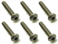 NTR-318　チタンヘックスボタンビス　3×18　6本入