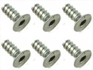 STP-308　チタンヘックス皿タッピングビス　3×8　6本入