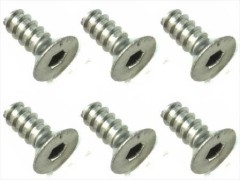 STP-308　チタンヘックス皿タッピングビス　3×8　6本入