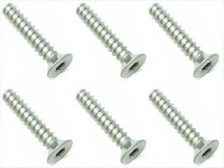 STP-316　チタンヘックス皿タッピングビス　3×16　6本入
