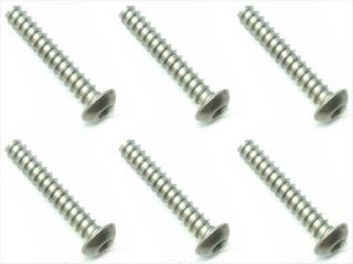 NTP-318　チタンヘックスボタンタッピングビス　3×18　6本入