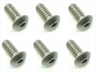 NTI-1/4　ボタンインチビス　4-40　1/4　6本入