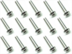 NSR-314　ステンレスヘックスボタンビス　3×14　15本入