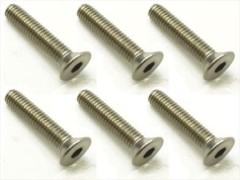 STR-315　チタンヘックス皿ビス　3×15　6本入