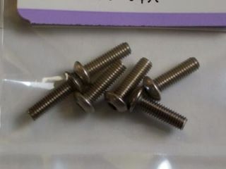 NTR-315　チタンヘックスボタンビス　3×15　6本入