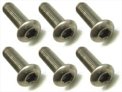 NTR-311　チタンヘックスボタンビス　3×11　6本入