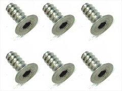 STP-410　チタンヘックス皿タッピングビス　4×10　6本入
