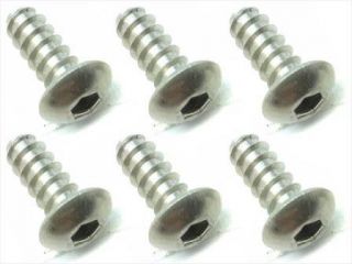 NTP-410　チタンヘックスボタンタッピングビス　4×10　6本入